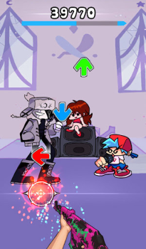 Herunterladen FNF Beat Shoot: Gun Music Game Musik für Android Bildschirmfoto 4