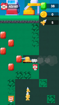 Herunterladen Gem Excavator Gelegentlich für Android Bildschirmfoto 5