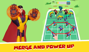 Herunterladen Merge Master: Superhero League Arkade für Android Bildschirmfoto 2
