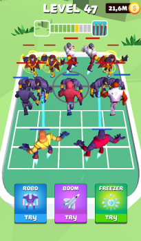 Herunterladen Merge Master: Superhero League Arkade für Android Bildschirmfoto 5