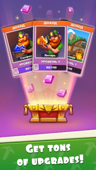 Herunterladen Gnome Diggers: Minen spiele Simulatoren für Android Bildschirmfoto 5