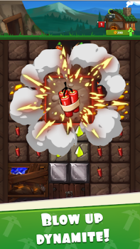 Herunterladen Gnome Diggers: Minen spiele Simulatoren für Android Bildschirmfoto 6