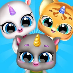 Logo Einhorn Babypflege - Ponyspiel
