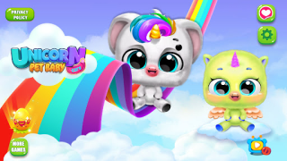 Herunterladen Einhorn Babypflege - Ponyspiel Lernen für Android