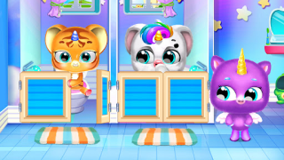 Herunterladen Einhorn Babypflege - Ponyspiel Lernen für Android Bildschirmfoto 3