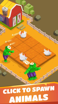 Herunterladen Animal Warfare: Merge Defense Gelegentlich für Android