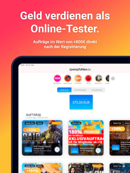 Herunterladen empfohlen.de - Geld verdienen Finanzen für Android Bildschirmfoto 7
