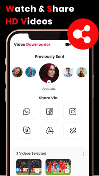 Herunterladen Video Downloader With VPN Video-Player und -Editoren für Android Bildschirmfoto 2