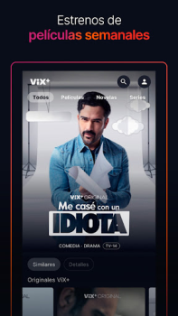 Herunterladen ViX: TV, Deportes y Noticias Unterhaltung für Android Bildschirmfoto 6