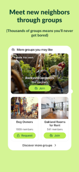 Herunterladen Nextdoor: Deine Nachbarschaft Lebensstil für Android Bildschirmfoto 4