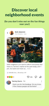 Herunterladen Nextdoor: Deine Nachbarschaft Lebensstil für Android Bildschirmfoto 5