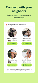 Herunterladen Nextdoor: Deine Nachbarschaft Lebensstil für Android Bildschirmfoto 6