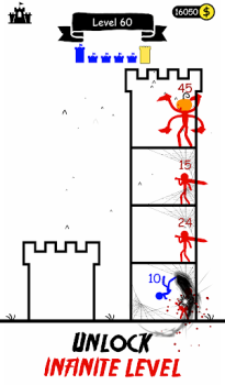 Herunterladen Stick Hero: Tower Defense Gelegentlich für Android Bildschirmfoto 3