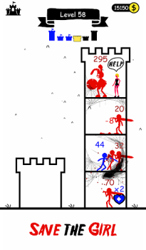 Herunterladen Stick Hero: Tower Defense Gelegentlich für Android Bildschirmfoto 5