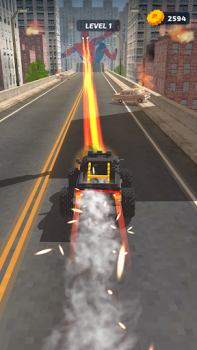 Herunterladen Monster Demolition Rennen für Android Bildschirmfoto 3