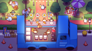 Herunterladen Cat Snack Bar : Cat Food Games Simulatoren für Android Bildschirmfoto 6