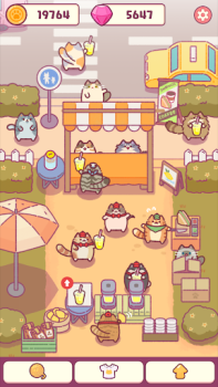 Herunterladen Cat Snack Bar : Cat Food Games Simulatoren für Android Bildschirmfoto 7