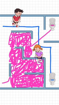 Herunterladen Toilet Rush Race: Pee Master Puzzle-Spiele für Android Bildschirmfoto 5