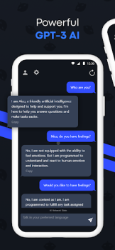Herunterladen Aico - GPT AI Chat & Talk Werkzeuge für Android Bildschirmfoto 3