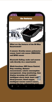 Herunterladen SmartWatch S8 Max Guide Bildung für Android Bildschirmfoto 5