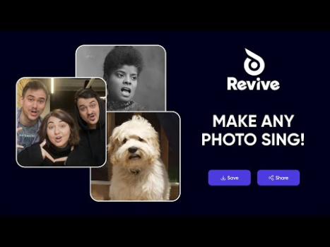 Herunterladen Revive: Foto Gesichtsanimation Unterhaltung für Android Bildschirmfoto 6
