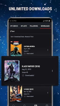 Herunterladen Marvel Unlimited Comics für Android Bildschirmfoto 5