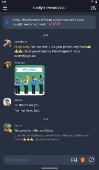 Herunterladen Fambase: Live & Group Chat Lebensstil für Android Bildschirmfoto 6