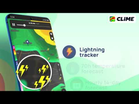 Herunterladen Clime: Regen- und Wetterradar Wetter für Android Bildschirmfoto 8