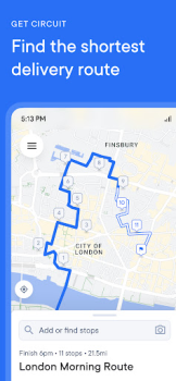 Herunterladen Circuit Routenplaner Karten & Navigation für Android