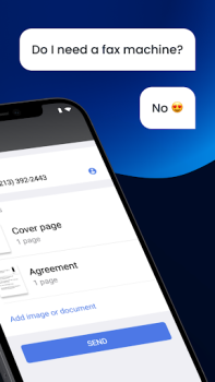 Herunterladen FAX-App: Fax vom Handy Wirtschaft für Android Bildschirmfoto 2