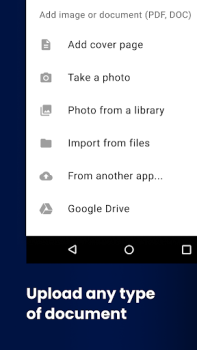 Herunterladen FAX-App: Fax vom Handy Wirtschaft für Android Bildschirmfoto 3