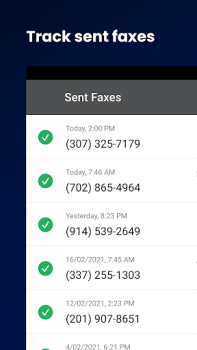 Herunterladen FAX-App: Fax vom Handy Wirtschaft für Android Bildschirmfoto 5