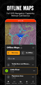 Herunterladen onX Offroad: Trail Maps & GPS Karten & Navigation für Android Bildschirmfoto 2