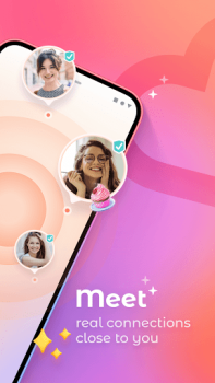 Herunterladen Meete - Chat & Rencontres Soziales für Android Bildschirmfoto 2
