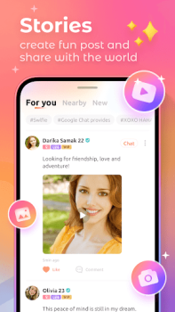 Herunterladen Meete - Chat & Rencontres Soziales für Android Bildschirmfoto 7