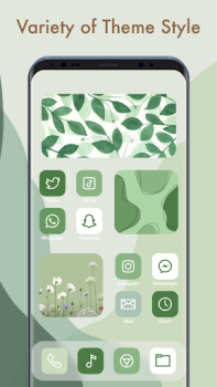 Herunterladen Themepack - App Icons, Widgets Personalisierung für Android Bildschirmfoto 2
