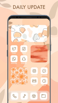 Herunterladen Themepack - App Icons, Widgets Personalisierung für Android Bildschirmfoto 3