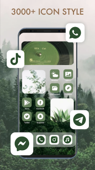 Herunterladen Themepack - App Icons, Widgets Personalisierung für Android Bildschirmfoto 4