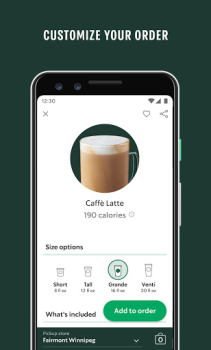 Herunterladen Starbucks Essen & Trinken für Android Bildschirmfoto 4