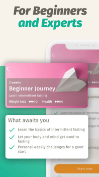 Herunterladen BodyFast Intervallfasten Gesundheit & Fitness für Android Bildschirmfoto 7