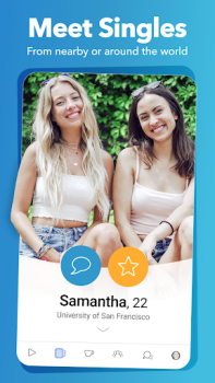 Herunterladen Clover - Live Stream Dating Partnersuche für Android Bildschirmfoto 2