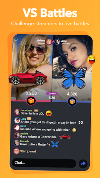 Herunterladen Clover - Live Stream Dating Partnersuche für Android Bildschirmfoto 4