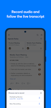 Herunterladen Otter: Transcribe Voice Notes Arbeit für Android Bildschirmfoto 2