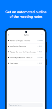 Herunterladen Otter: Transcribe Voice Notes Arbeit für Android Bildschirmfoto 7