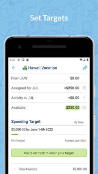 Herunterladen YNAB Finanzen für Android Bildschirmfoto 2