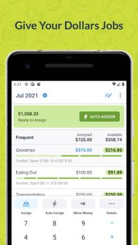 Herunterladen YNAB Finanzen für Android Bildschirmfoto 3