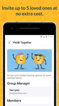 Herunterladen YNAB Finanzen für Android Bildschirmfoto 7