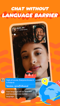 Herunterladen HOLLA - Random Live Video Chat Soziales für Android Bildschirmfoto 2