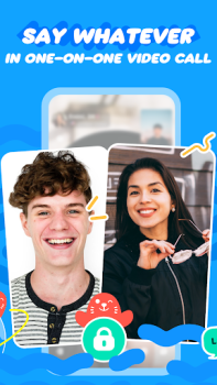 Herunterladen HOLLA - Random Live Video Chat Soziales für Android Bildschirmfoto 3