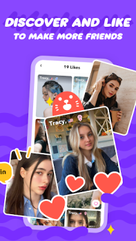 Herunterladen HOLLA - Random Live Video Chat Soziales für Android Bildschirmfoto 5